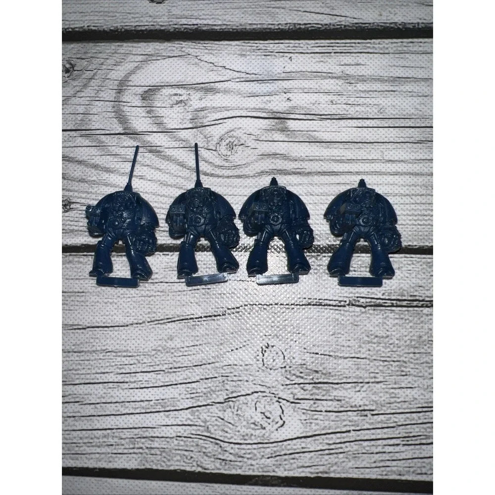 4 SPACE HULK TERMINATORS SPACE MARINES WARHAMMER 40,000 40K 1ST EDITION